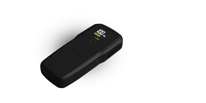 A CTEK booster next to a maintenance charger