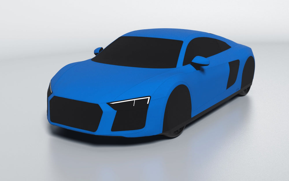 Audi R8 Coupé Quattro (Typ 4S - 2016) car cover