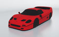Ferrari F50 Stored with Hardtop car cover