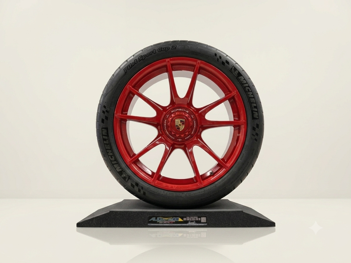 ALTairEGO Super tyre cushion set of 4, Italian-engineered for sports cars up to 2,000kg